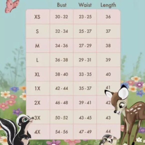 Disney Loungefly Stitch Shoppe Bambi Laci Dress Size Large No Pin - Picture 6 of 7